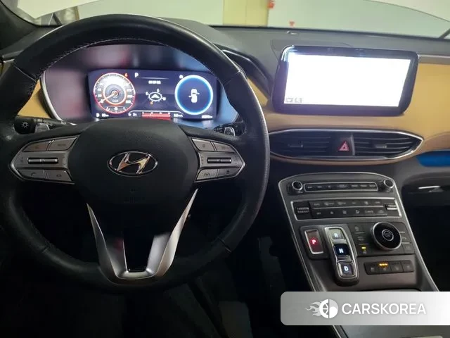 Hyundai The New Santa Fe 2022 Белый из Кореи, фото 2