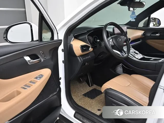 Hyundai The New Santa Fe 2021 Белый из Кореи, фото 2