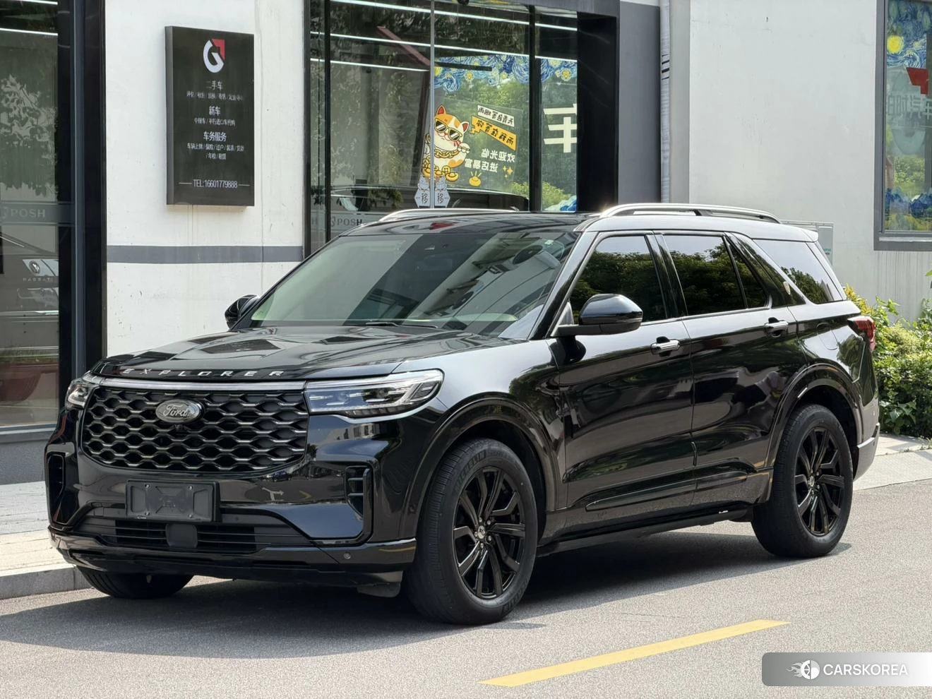 Ford Explorer 2022 Черный из Китая, фото 2