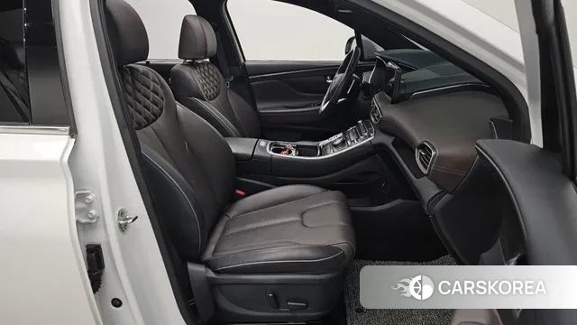 Hyundai The New Santa Fe 2021 Белый из Кореи, фото 2