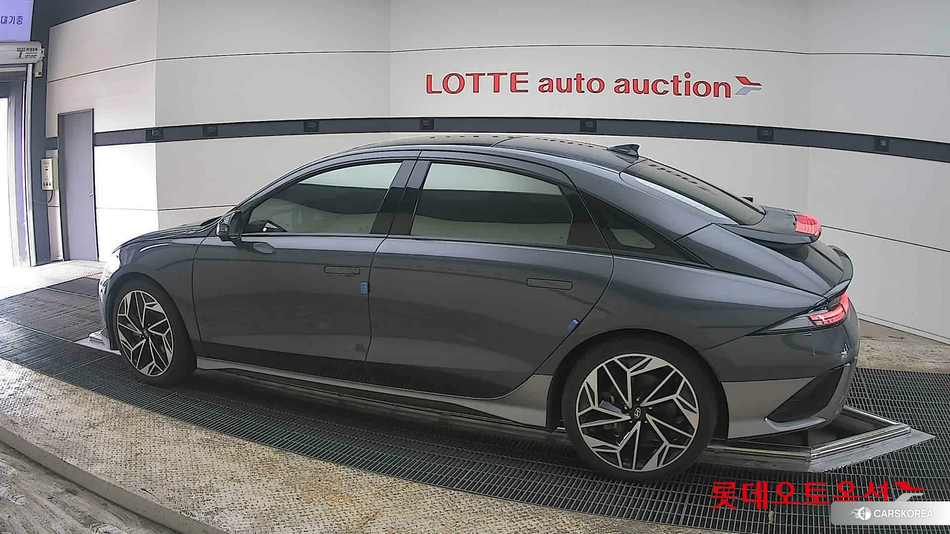 Hyundai IONIQ 6 2023 Nocturne Grey Metallic из Кореи, фото 2