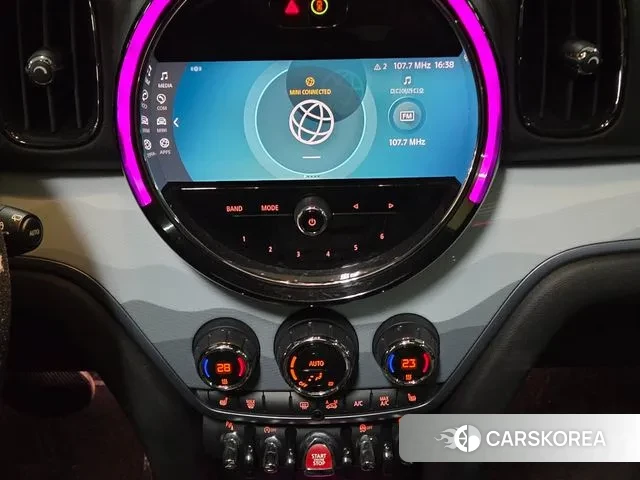 Mini Cooper S Countryman 2022 Небесно-голубой из Кореи, фото 2