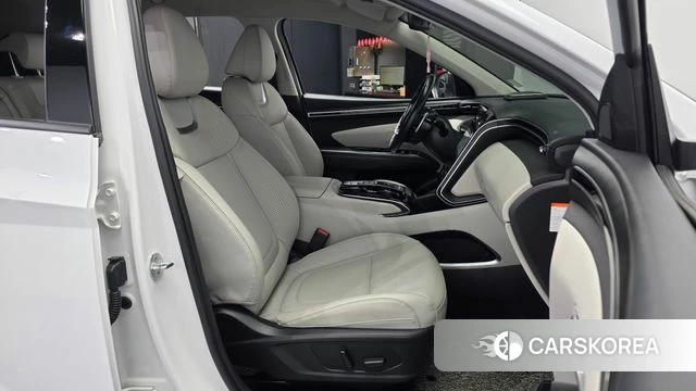 Hyundai Tucson Hybrid (NX4) 2021 Белый из Кореи, фото 2