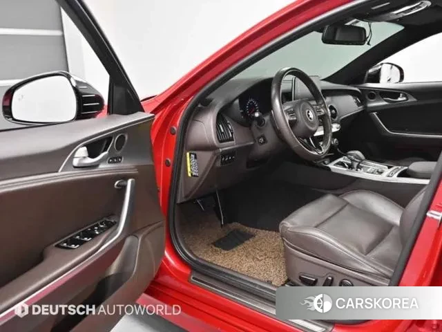 Kia Stinger 2018 Красный из Кореи, фото 2