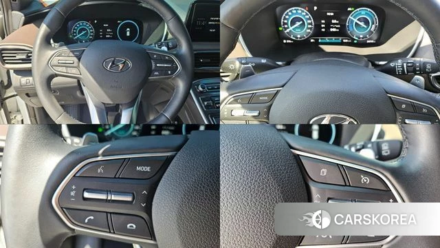 Hyundai The New Santa Fe 2023 Белый из Кореи, фото 2