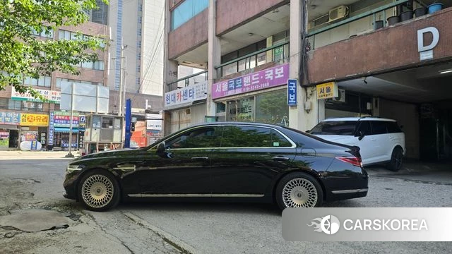 Genesis G90 2021 Черный из Кореи, фото 2