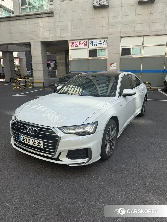 Audi A6 (C8) 2023 Белый из Кореи, фото 2