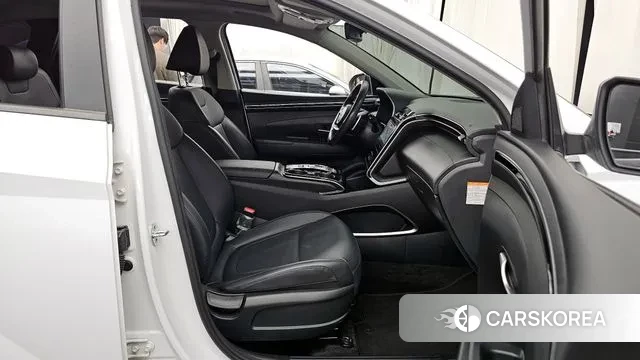 Hyundai Tucson Hybrid (NX4) 2021 Белый из Кореи, фото 2