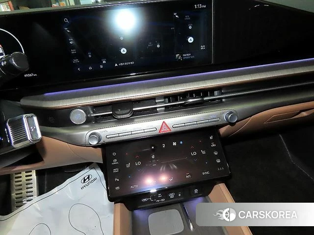 Hyundai Grandeur Hybrid (GN7) 2023 Черный из Кореи, фото 2