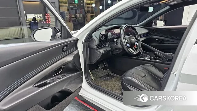 Hyundai Avante (CN7) 2022 Белый из Кореи, фото 2