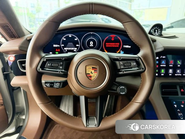 Porsche Taycan 2022 Серебристо-серый из Кореи, фото 2