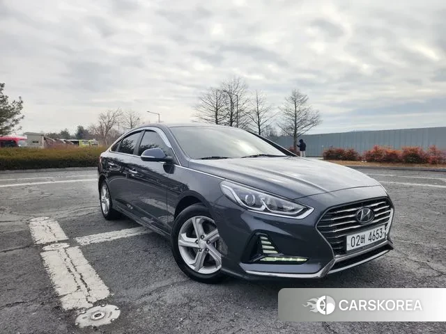 Hyundai Sonata New Rise Hybrid 2018 Серый из Кореи, фото 2
