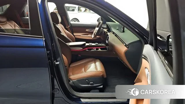 Genesis GV70 2021 Синий из Кореи, фото 2