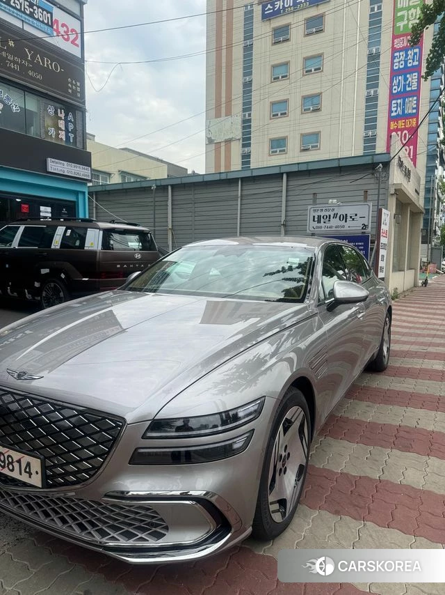 Genesis Electrified G80 (RG3) 2025 Серебристо-серый из Кореи, фото 2
