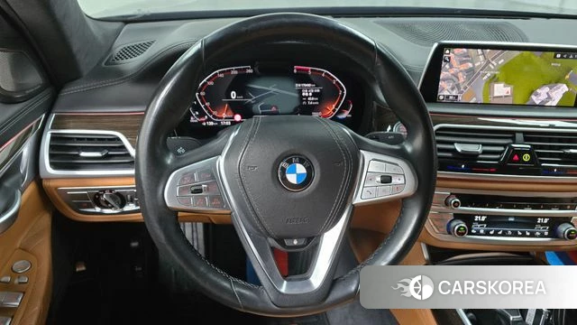 BMW 7 Series (G11) 2020 Синий из Кореи, фото 2