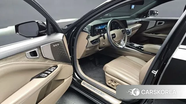 Kia K8 Hybrid 2022 Черный из Кореи, фото 2