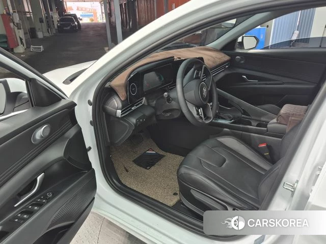 Hyundai The New Avante Hybrid (CN7) 2024 Белый из Кореи, фото 2