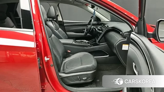 Hyundai Tucson Hybrid (NX4) 2021 Красный из Кореи, фото 2