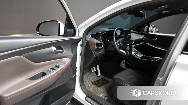 Hyundai The New Santa Fe 2021 Белый из Кореи, фото 2