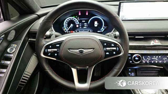 Genesis G80 (RG3) 2022 Черный из Кореи, фото 2