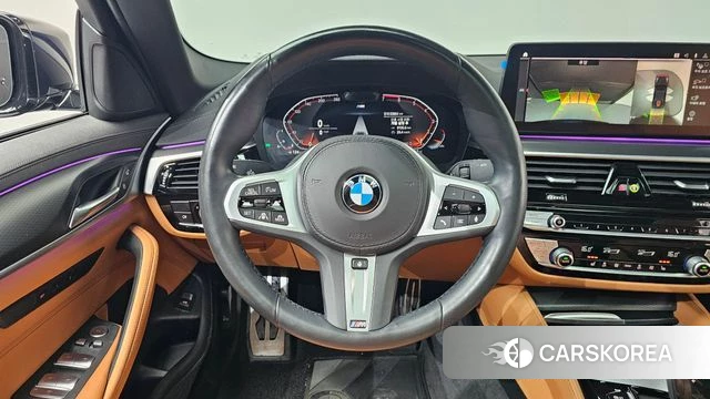 BMW 5 Series (G30) 2021 Синий из Кореи, фото 2
