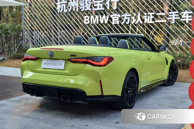 BMW M4 2023 Зеленый из Китая, фото 2