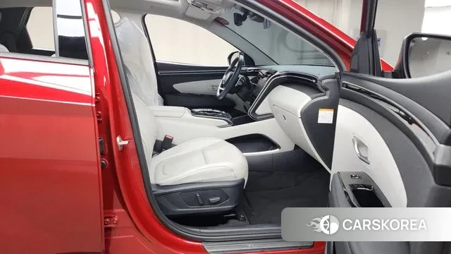 Hyundai Tucson Hybrid (NX4) 2021 Красный из Кореи, фото 2