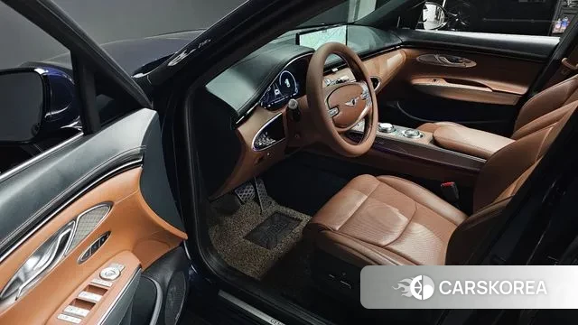 Genesis GV70 2021 Синий из Кореи, фото 2