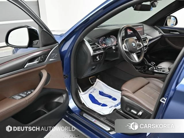 BMW X4 (G02) 2023 Синий из Кореи, фото 2