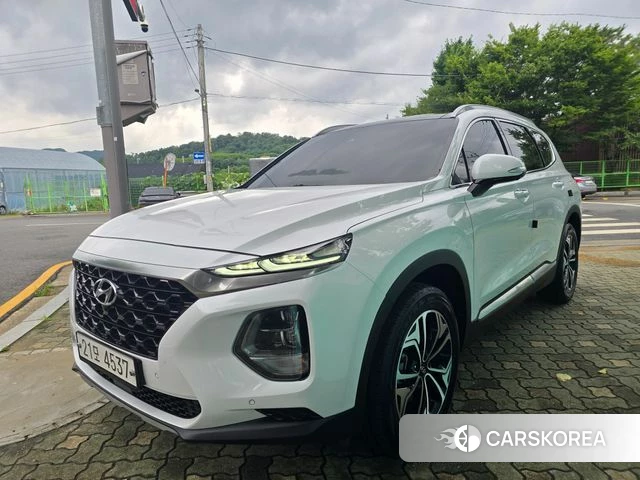 Hyundai Santa Fe TM 2018 Белый из Кореи, фото 2
