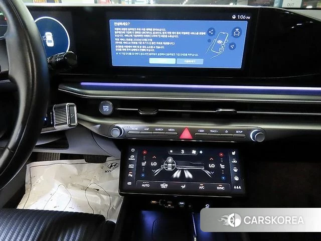 Hyundai Grandeur Hybrid (GN7) 2023 Белый из Кореи, фото 2