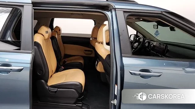 Kia Carnival 4th generation 2021 Небесно-голубой из Кореи, фото 2