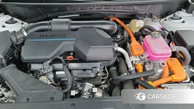 Hyundai The New Tucson Hybrid (NX4) 2024 Белый из Кореи, фото 2