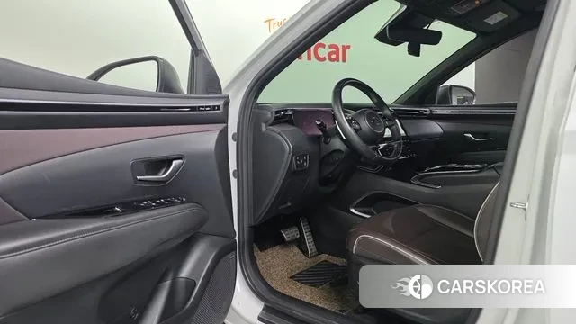 Hyundai Tucson Hybrid (NX4) 2022 Белый из Кореи, фото 2