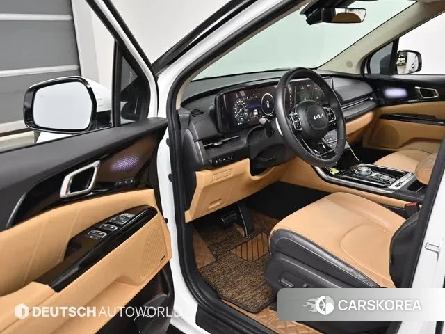 Kia Carnival 4th generation 2023 Белый из Кореи, фото 2