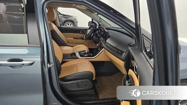 Kia Carnival 4th generation 2021 Небесно-голубой из Кореи, фото 2