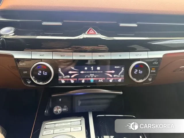 Genesis G80 (RG3) 2022 Темно-зеленый из Кореи, фото 2