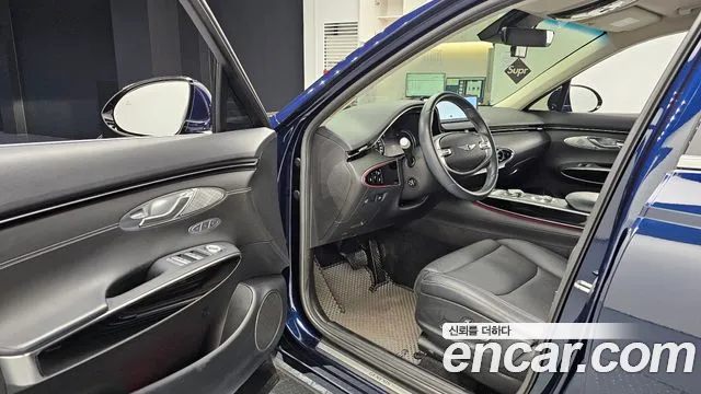 Genesis GV70 2021 Синий из Кореи, фото 2