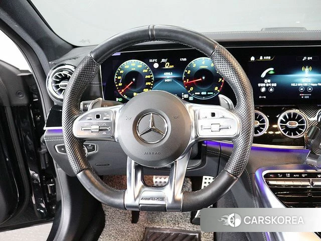 Mercedes-Benz AMG GT 2021 Черный из Кореи, фото 2
