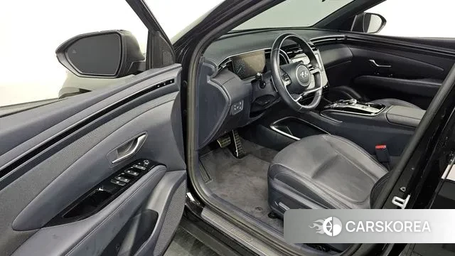 Hyundai Tucson Hybrid (NX4) 2021 Черный из Кореи, фото 2