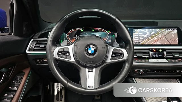 BMW 3 Series (G20) 2019 Синий из Кореи, фото 2
