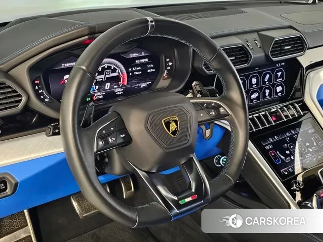 Lamborghini Urus 2021 Синий из Кореи, фото 2