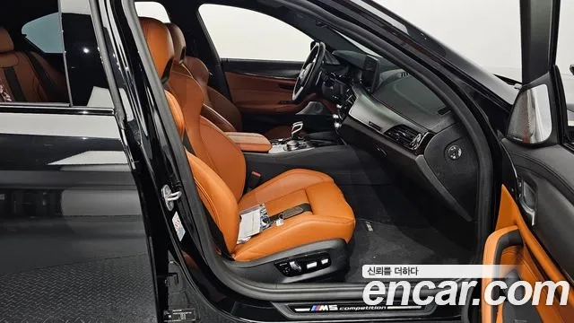 BMW M5 (F90) 2021 Черный из Кореи, фото 2