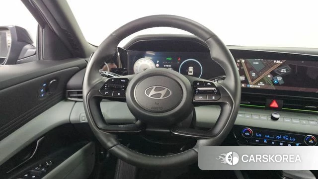Hyundai The New Avante (CN7) 2024 Черный из Кореи, фото 2