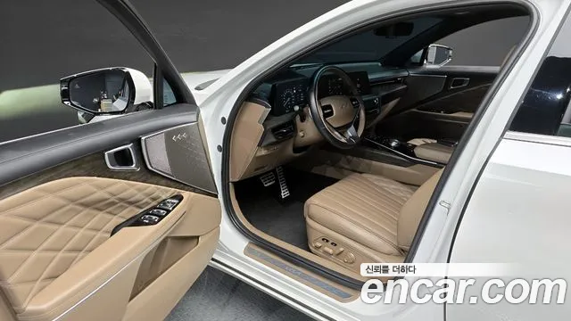 Kia K8 Hybrid 2023 Белый из Кореи, фото 2