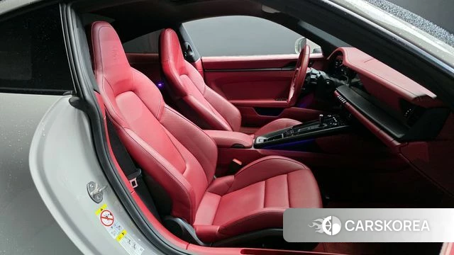 Porsche 911(992) 2023 Серебристо-серый из Кореи, фото 2