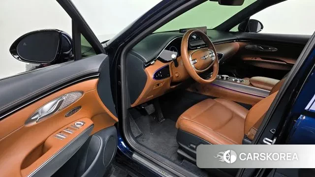 Genesis GV70 2021 Синий из Кореи, фото 2