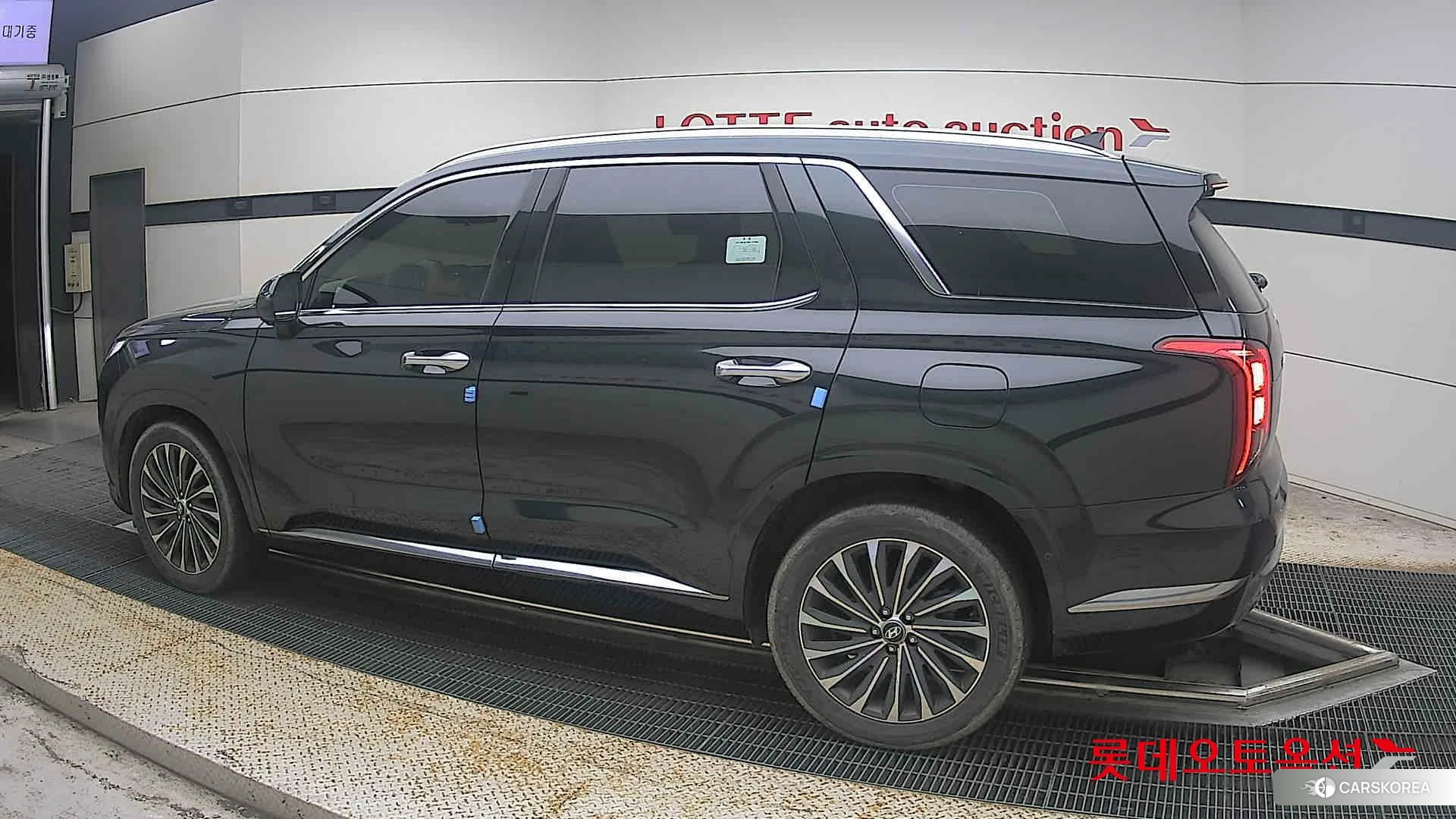 Hyundai Palisade 2023 Robust Emerald Pearl из Кореи, фото 2
