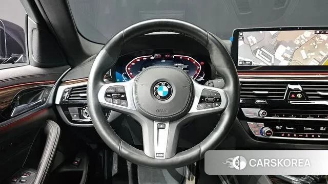 BMW 5 Series (G30) 2022 Синий из Кореи, фото 2