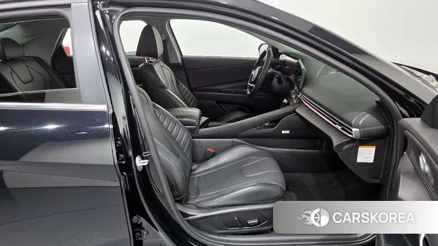 Hyundai The New Avante Hybrid (CN7) 2023 Черный из Кореи, фото 2